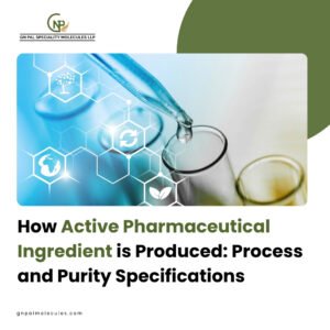 Chemical synthesis and purification process in API manufacturing in India